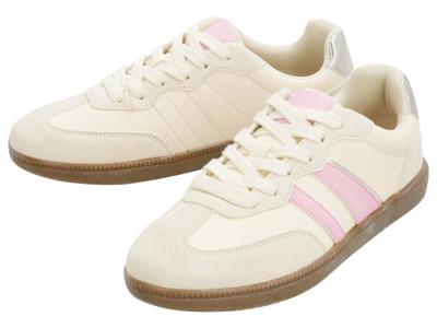 esmara Dames sneakers (Wit/roze, 38)