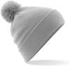 Beechfield CB426 Original Pom Pom Beanie - Light Grey - One Size