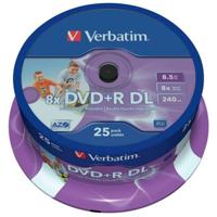 DVD-R Verbatim 25 Stuks 8,5 GB 8x
