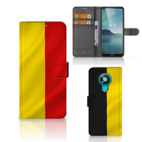 Nokia 3.4 Bookstyle Case Belgische Vlag