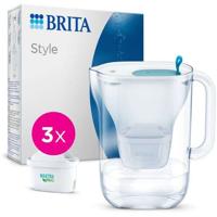 BRITA Waterfilterkan - Blauwe uitvoering - Inhoud 2,4 liter (1,4 liter gefilterd water) - 3 maanden MAXTRA PRO
