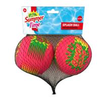 Summertime Splash Ballen 8.5 cm 2 Stuks - thumbnail