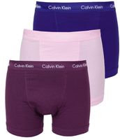 Calvin Klein Boxershorts 3-pack roze-rood-blauw