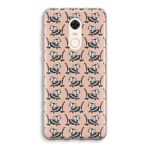 Zwarte poes: Xiaomi Redmi 5 Transparant Hoesje