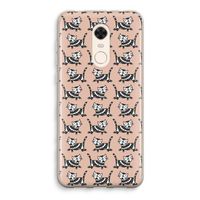 Zwarte poes: Xiaomi Redmi 5 Transparant Hoesje