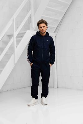 Lacoste Sport Trainingspak Heren Donkerblauw - Maat L - Kleur: Donkerblauw | Soccerfanshop