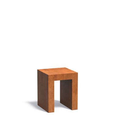 U-Sokkel Cortenstaal 50x50x60cm