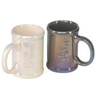 Harley-Davidson Motor Co. Lusterware Mokken Set