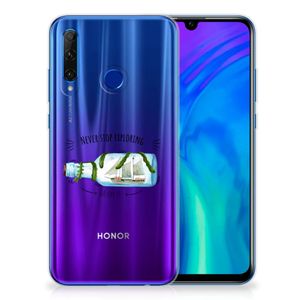 Honor 20 Lite Telefoonhoesje met Naam Boho Bottle