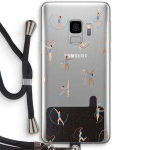 Dancing #3: Samsung Galaxy S9 Transparant Hoesje met koord