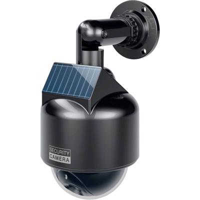 Basi 1000-0312 Dummy-camera Met knipperende LED, Met zonnepaneel