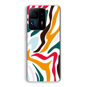 Colored Zebra: Xiaomi Mi Mix 4 Transparant Hoesje