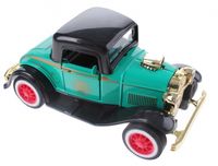 Toi Toys schaalmodel classic cars die cast groen 12 cm - thumbnail