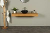 Teak Tischplatte Hängeschrank Organic 140 cm