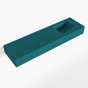 MONDIAZ LEX Smag vrijhangende solid surface wastafel 110cm. Positie wasbak rechts