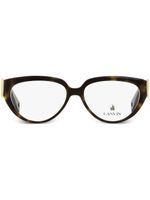 Lanvin lunettes de vue à monture papillon - Vert