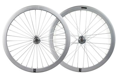 H plus Son Formation Face Fixed Gear Wielset - Zilver H plus Son Formation Face Fixed Gear Wielset - Zilver