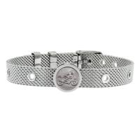 Talent Jewels TJA-1-09-03-1-215 Zilverkleurig Heren armband