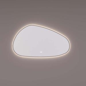 Badkamerspiegel Hipp Design SPV13600BL | 160x90 cm | Organisch | Indirecte LED verlichting | Touch button | Met spiegelverwarming