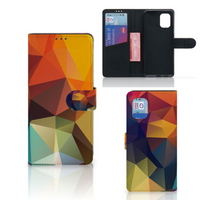 Xiaomi Mi 10 Lite Book Case Polygon Color - thumbnail