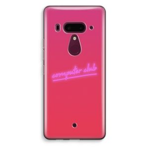 Vice Glow: HTC U12+ Transparant Hoesje