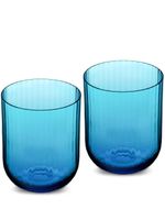 Dolce & Gabbana lot de 2 verres Murano - Bleu - thumbnail