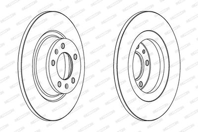 Remschijf DDF1744 Remschijf DDF1744