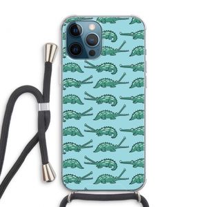 Kroko: iPhone 12 Pro Max Transparant Hoesje met koord