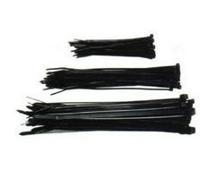 Sapiselco Tie wrap / kabelbinder zwart 380x4.5 mm per 100