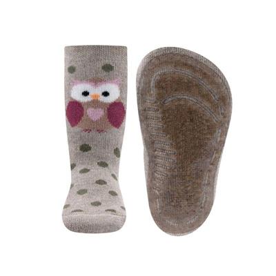 Ewers antislip sokken Stoppi softstep uil beige-29-30