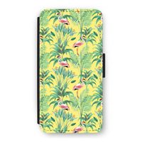 Flamingo party: iPhone 12 Pro Flip Hoesje