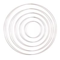 Vaessen Creative • metalen ringen set 3mm zilver 10x