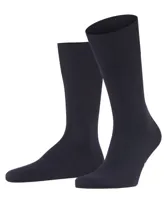 FALKE Airport heren merino wollen sokken 1-Paar - Reissokken mannen - Wollen vliegtuigsokken