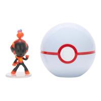 Jazwares Pokémon - clip n go charcadet premier ball