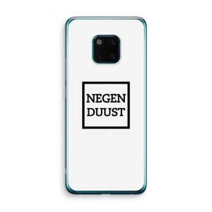 Negenduust vierkant: Huawei Mate 20 Pro Transparant Hoesje