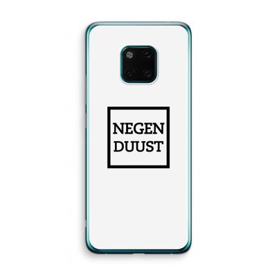 Negenduust vierkant: Huawei Mate 20 Pro Transparant Hoesje
