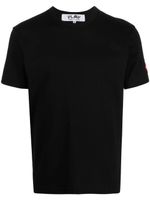 Comme Des Garçons Play t-shirt en coton à patch logo - Noir - thumbnail