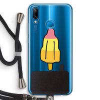 Raketijsje: Huawei P20 Lite Transparant Hoesje met koord