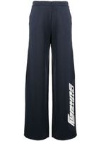 ROTATE BIRGER CHRISTENSEN pantalon de jogging Danica à logo imprimé - Bleu