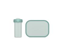 2-delige Mepal lunchset campus cool mint lunchbox + schoolbeker