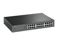 TP-Link TL-SG1024D Unmanaged Gigabit Ethernet (10/100/1000) Grijs - thumbnail