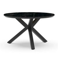 Oblong Tuintafel Marble Charcoal dia. 120 cm - Tierra outdoor Oblong Tuintafel Marble Charcoal dia. 120 cm - Tierra outdoor