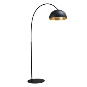 Masterlight Vloerlamp Industria 186 gunmetal met goud 1205-40-30-08