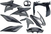 Edge Plaatset 9-delig voor yamaha aerox tot bouwjaar 2014 - carbon look