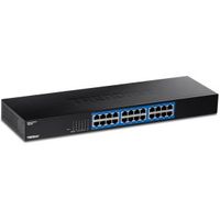 Trendnet TEG-S25 netwerk-switch Zwart