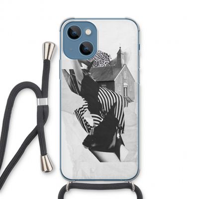 House: iPhone 13 Transparant Hoesje met koord