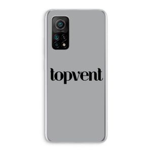 Topvent Grijs Zwart: Xiaomi Mi 10T 5G Transparant Hoesje