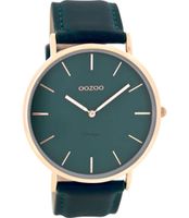 OOZOO Timepieces Horloge Vintage Petrol | C8133 - thumbnail