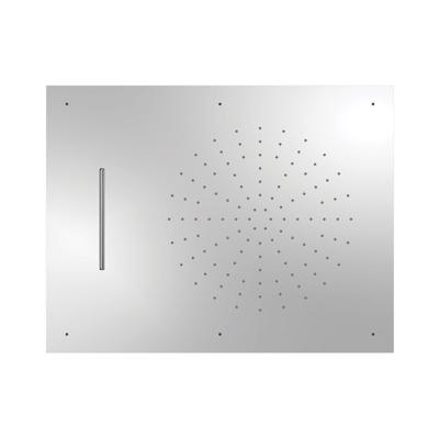 Hoofddouche Tres Exclusive | 50x65 cm | Met waterval | Rechthoek | Chroom