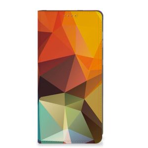 Motorola Moto G14 Stand Case Polygon Color